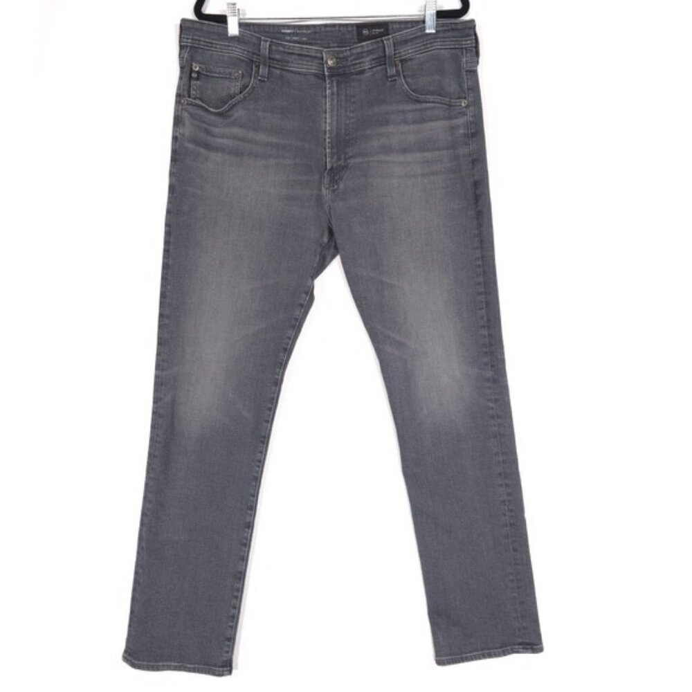 AG ADRIANO GOLDSCHMIED Men Jeans 38x32 FABRIC MADE IN ITALY EVERETT SlimStraight